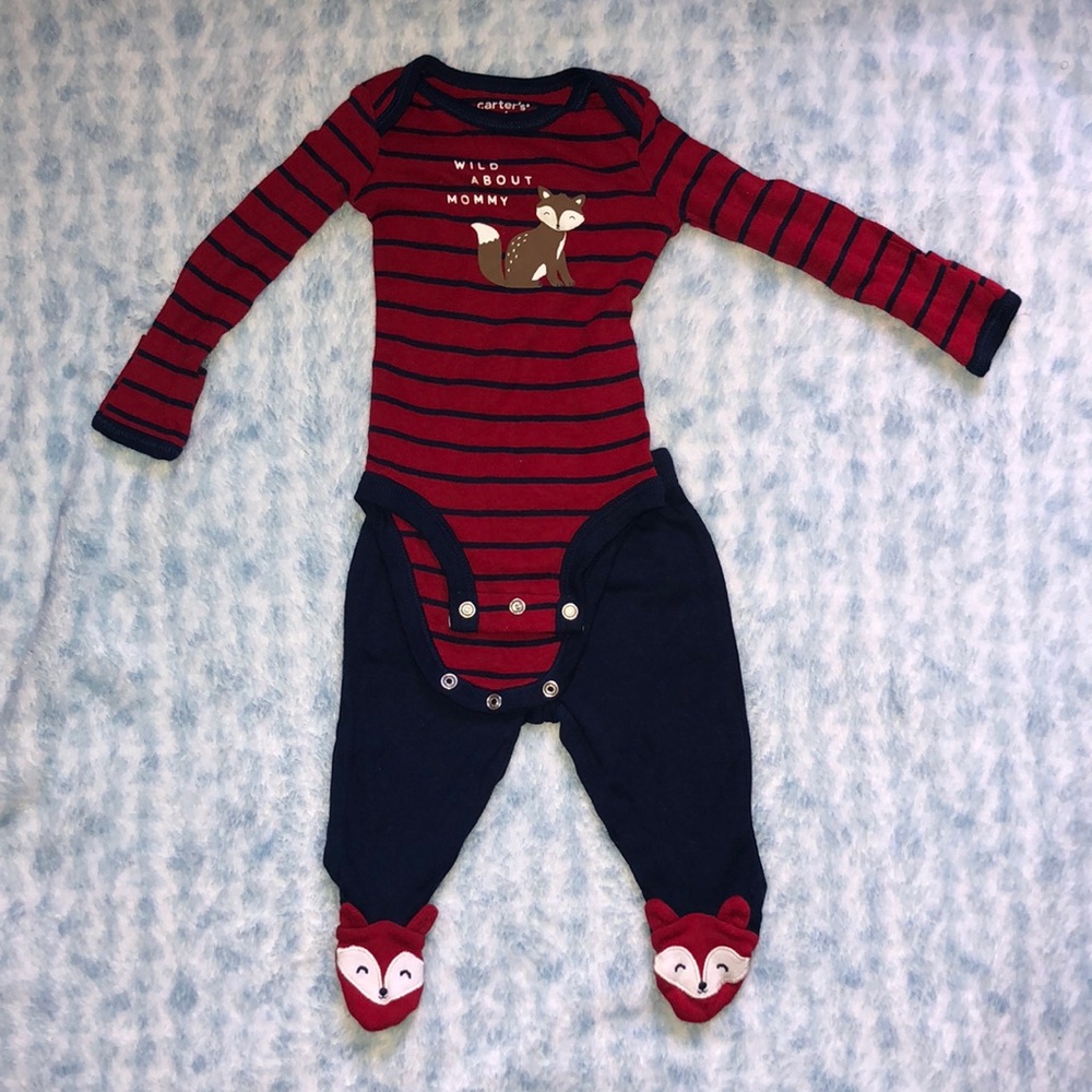 Carter’s wild about mommy set (Newborn) unisex